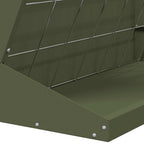 Hay Feeder Olive Green 71 x 33 x 70 cm Cold-Rolled Steel