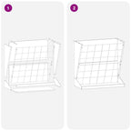 Hay Feeder Olive Green 71 x 33 x 70 cm Cold-Rolled Steel