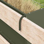 Hay Feeder Olive Green 71 x 33 x 70 cm Cold-Rolled Steel