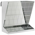 Hay Feeder Silver 71 x 33 x 70 cm Galvanised Steel