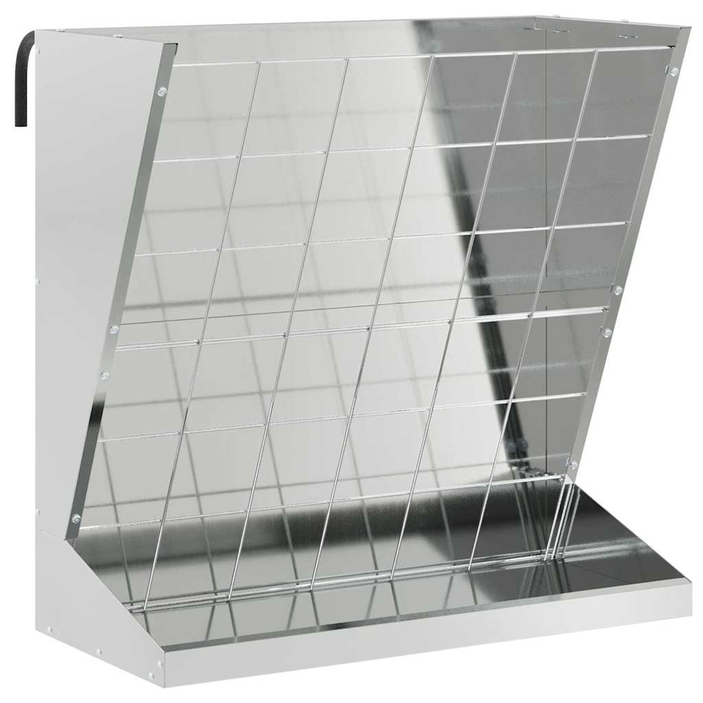 Hay Feeder Silver 71 x 33 x 70 cm Galvanised Steel
