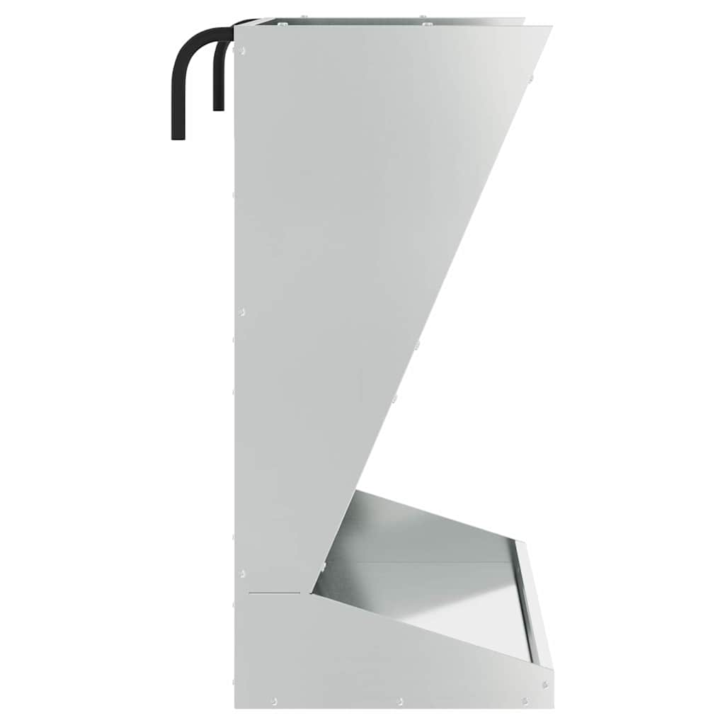 Hay Feeder Silver 71 x 33 x 70 cm Galvanised Steel