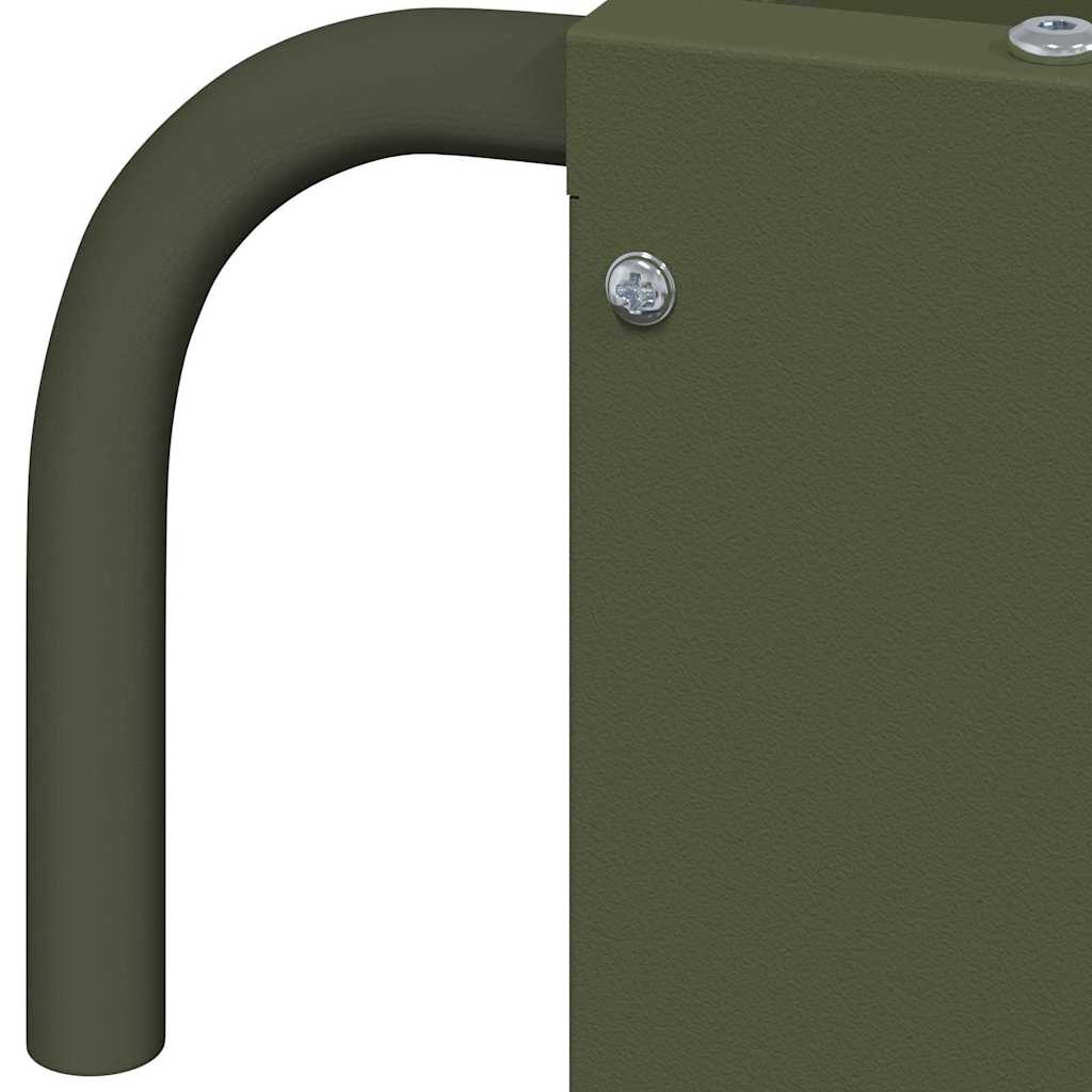 Hanging Hay Feeder Olive Green 61 x 33 x 66 cm