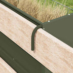 Hanging Hay Feeder Olive Green 61 x 33 x 66 cm