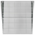 Hanging Hay Feeder Silver 61 x 33 x 66 cm Galvanised Steel