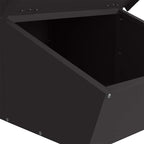 Pig Feeder Black 55 x 38 x 76 cm Cold-Rolled Steel