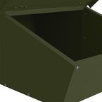 Pig Feeder Olive Green 55 x 38 x 76 cm Cold-Rolled Steel