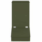 Pig Feeder Olive Green 55 x 38 x 76 cm Cold-Rolled Steel