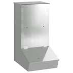 Pig Feeder Silver 55 x 38 x 76 cm Galvanised Steel
