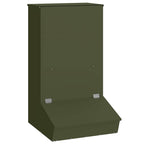 Pig Feeder Olive Green 55 x 51 x 91.5 cm Cold-Rolled Steel