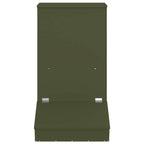 Pig Feeder Olive Green 55 x 51 x 91.5 cm Cold-Rolled Steel