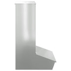Pig Feeder Silver 55 x 51 x 91.5 cm Galvanised Steel