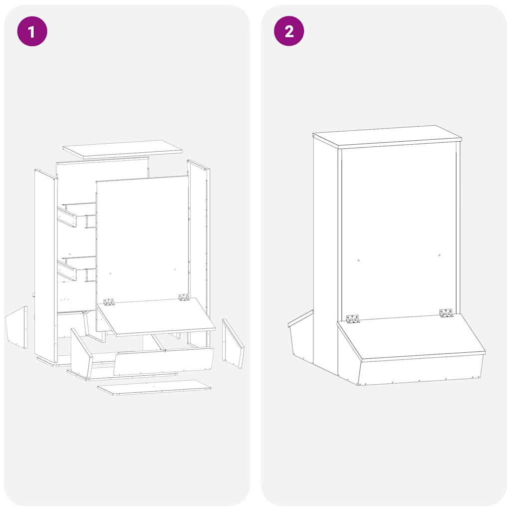 Pig Feeder Black 82 x 51 x 91.5 cm Cold-Rolled Steel