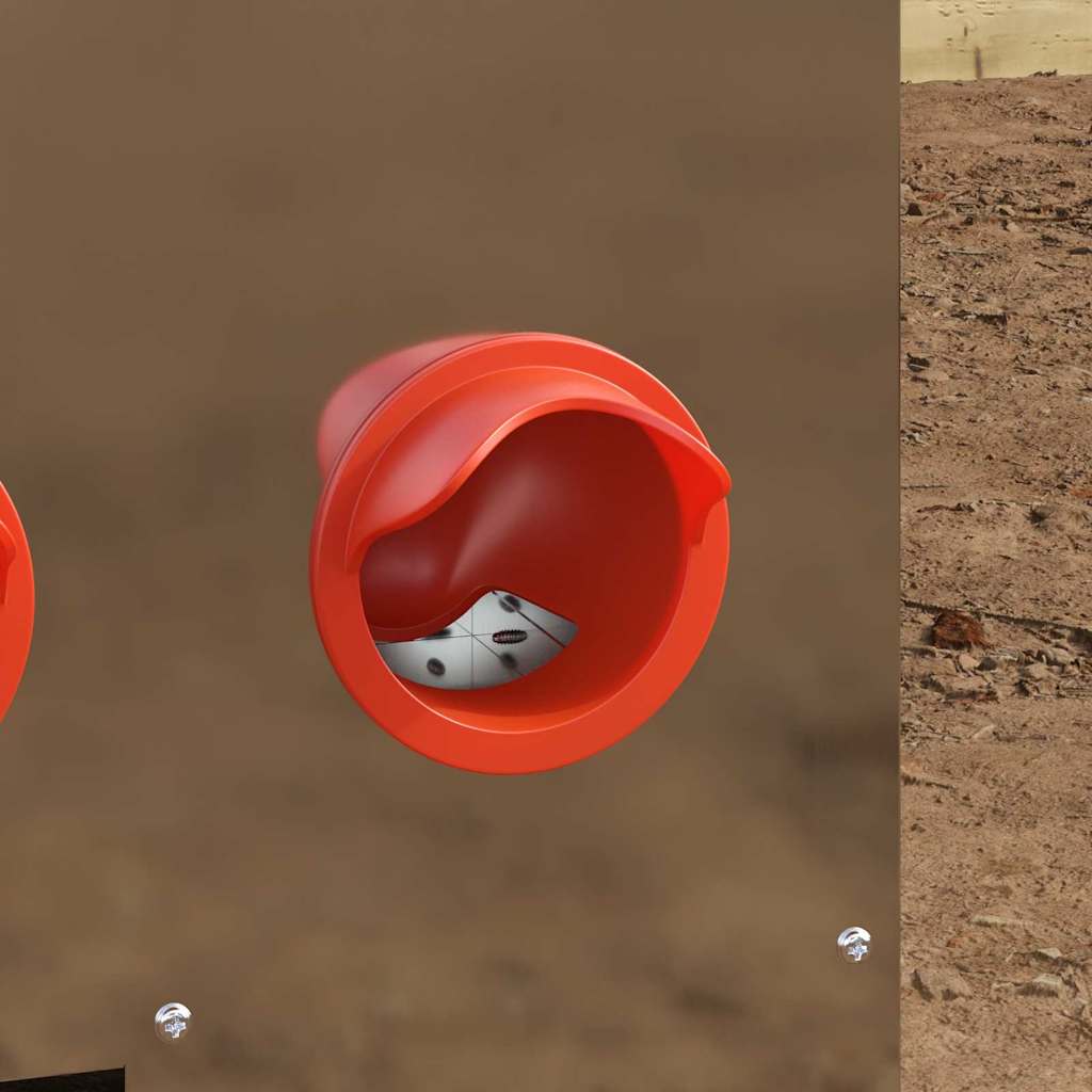 Chicken Feeder Silver 60.5 x 29 x 51 cm Galvanised Steel