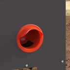 Chicken Feeder Black 40.5 x 25 x 38 cm Cold-Rolled Steel