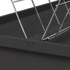 Livestock Feeder Black 100 x 60 x 90 cm Cold-Rolled Steel