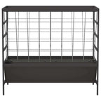 Livestock Feeder Black 100 x 60 x 90 cm Cold-Rolled Steel