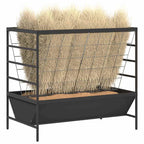 Livestock Feeder Black 100 x 60 x 90 cm Cold-Rolled Steel