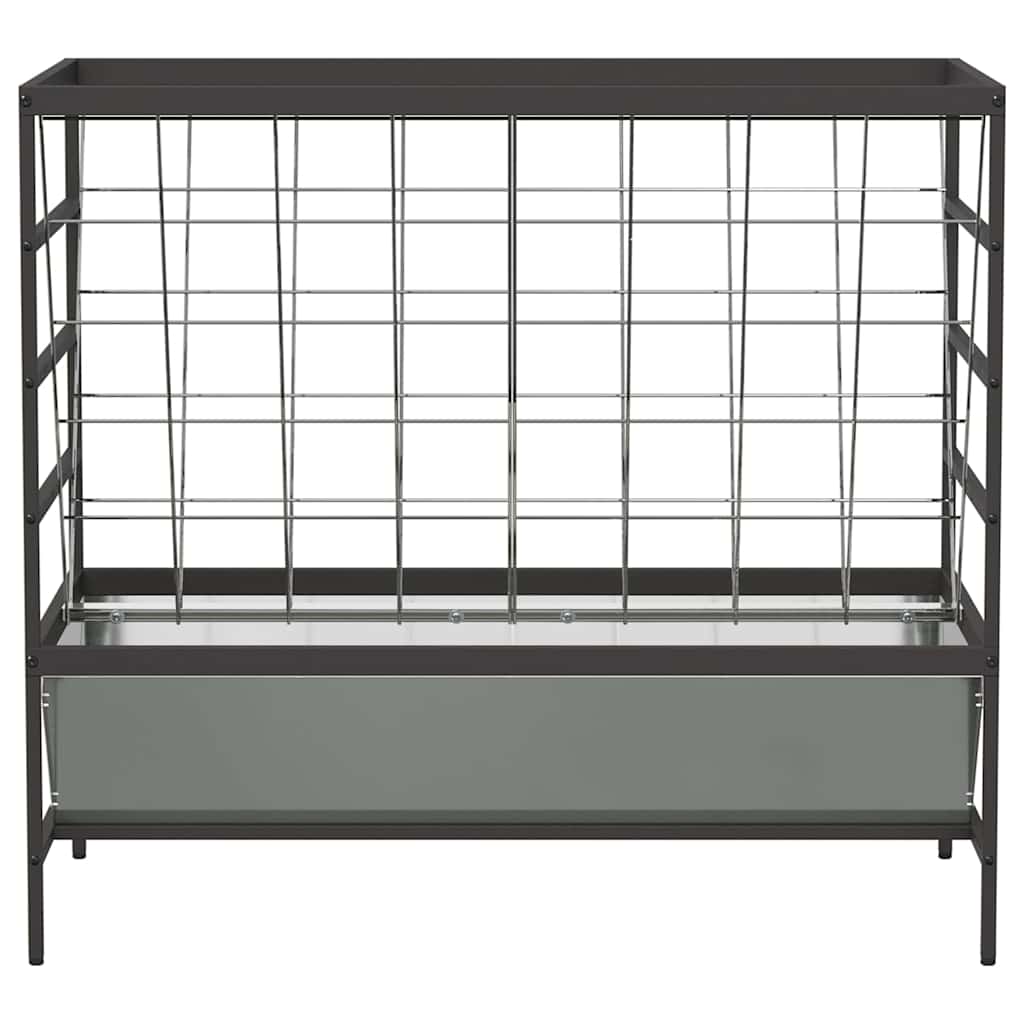 Livestock Feeder Silver 100 x 60 x 90 cm Galvanised Steel