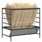 Livestock Feeder Silver 100 x 60 x 90 cm Galvanised Steel