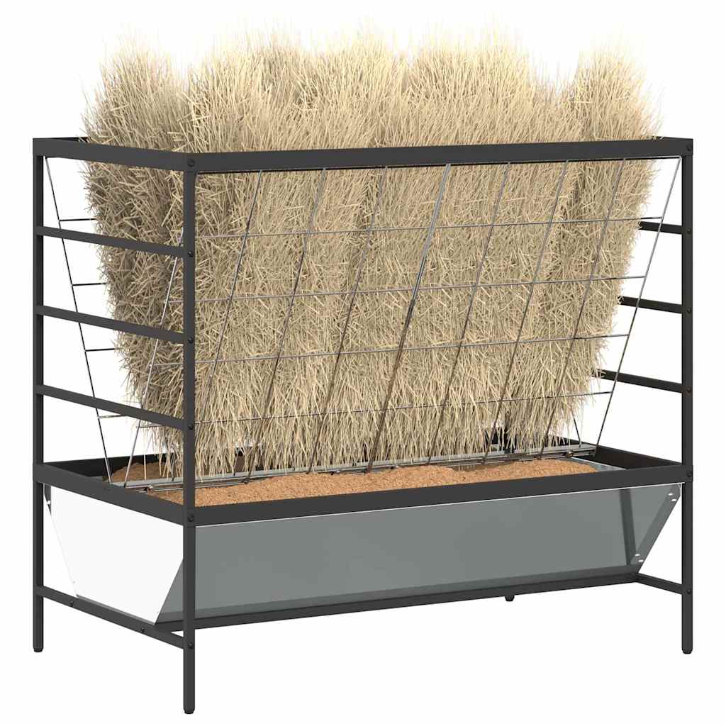 Livestock Feeder Silver 100 x 60 x 90 cm Galvanised Steel