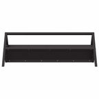 Livestock Feeding Trough Black 111 x 76 x 38 cm