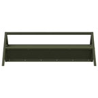 Livestock Feeding Trough Olive Green 111 x 76 x 38 cm