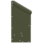 Chicken Feeder Olive Green 21 x 16 x 33 cm Cold-Rolled Steel