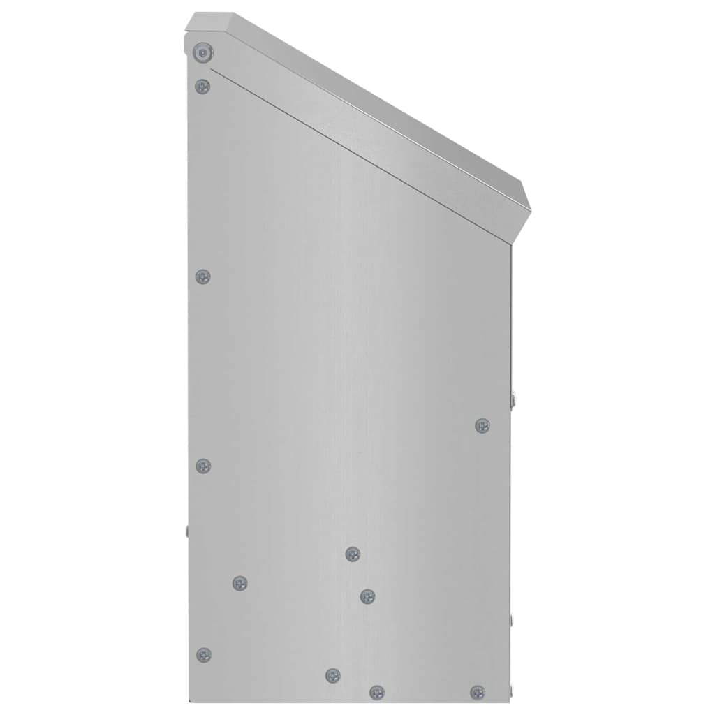 Chicken Feeder Silver 21 x 16 x 33 cm Galvanised Steel