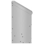 Chicken Feeder Silver 21 x 16 x 33 cm Galvanised Steel