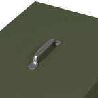 Chicken Feeder Olive Green 40.5 x 45 x 41 cm Cold-Rolled Steel