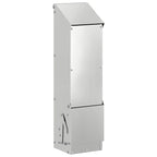 Chicken Feeder Silver 13 x 12 x 51 cm Galvanised Steel