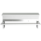 Chicken Treadle Feeder Silver 48.5 x 39.5 x 19 cm