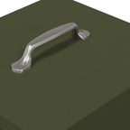 Chicken Treadle Feeder Olive Green 25 x 42 x 40 cm