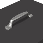 Chicken Treadle Feeder Black 33 x 42 x 40 cm Cold-Rolled Steel