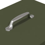 Chicken Treadle Feeder Olive Green 33 x 42 x 40 cm