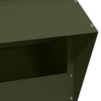 Chicken Feeder Olive Green 35 x 30.5 x 43.5 cm