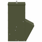 Chicken Feeder Olive Green 35 x 30.5 x 43.5 cm