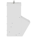 Chicken Feeder Silver 20 x 25 x35 cm Galvanised Steel