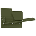 Chicken Treadle Feeder Olive Green 50 x 40 x 29 cm
