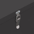 Chicken Feeder 2 pcs Black 40.5 x 25 x 38 cm Cold-Rolled Steel