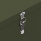 Chicken Feeder 2 pcs Olive Green 40.5 x 25 x 38 cm