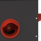 Chicken Feeder 2 pcs Black 41.5 x 20.5 x 33 cm