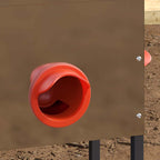 Chicken Feeder 2 pcs Silver 41.5 x 20.5 x 33 cm