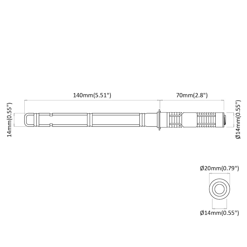Floating Shelf Brackets 12 pcs Beige Ø14 x 210 mm Steel