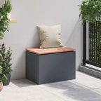 Garden Bench Anthracite 60 x 40 x 43 cm Steel