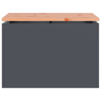 Garden Bench Anthracite 60 x 40 x 43 cm Steel