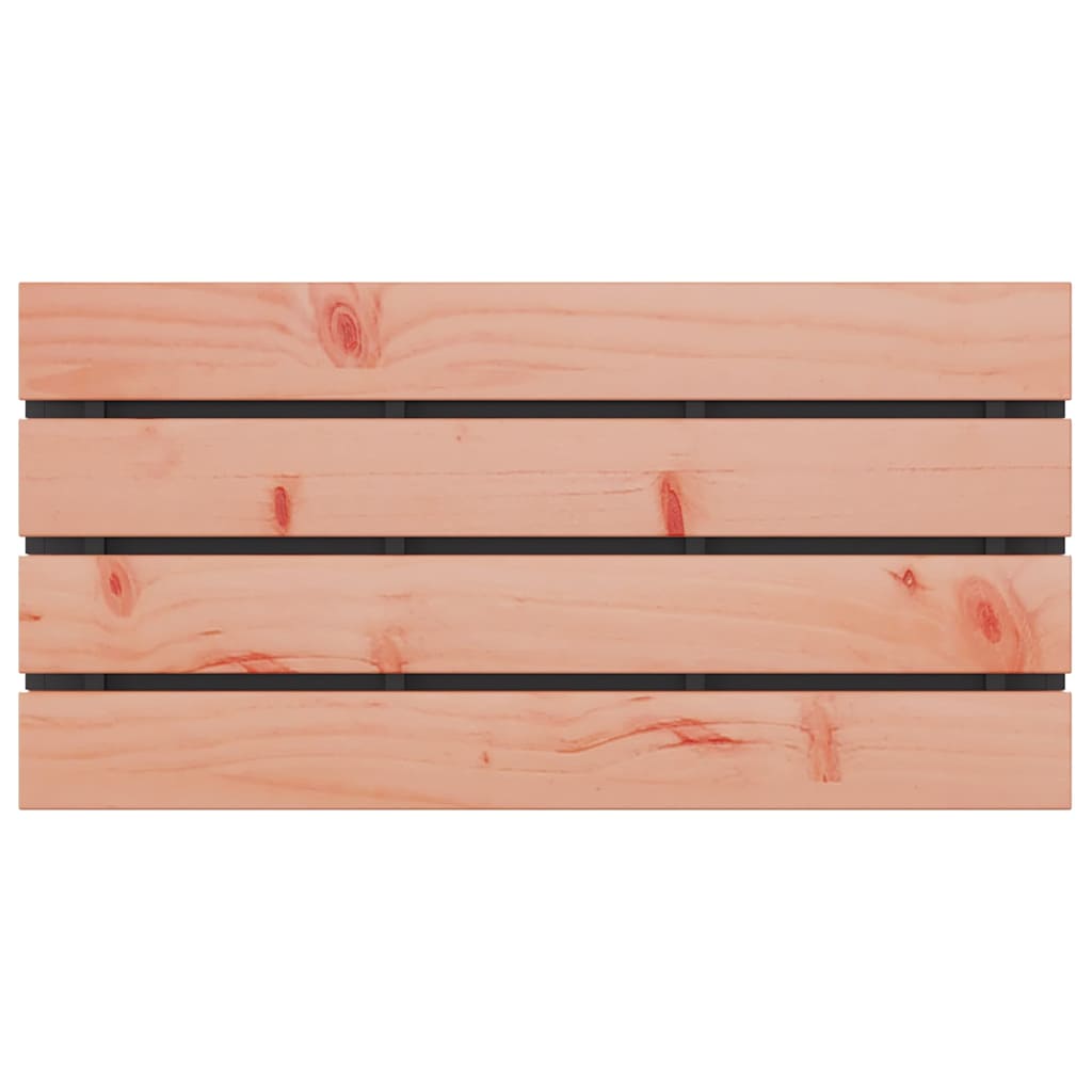 Garden Bench Black 80 x 40 x43 cm Steel