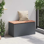 Garden Bench Anthracite 80 x 40 x43 cm Steel