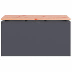 Garden Bench Anthracite 80 x 40 x43 cm Steel